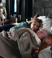 Last Tango In Halifax. Image shows from L to R: Celia (Anne Reid), Alan (Derek Jacobi). Copyright: Red Production Company