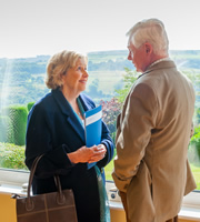 Last Tango In Halifax. Image shows from L to R: Celia (Anne Reid), Alan (Derek Jacobi). Copyright: Red Production Company