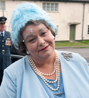 Little Crackers. HM The Queen Mother (Dawn French)