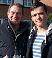 Mount Pleasant. Image shows from L to R: Jim (Alexander Kirk), Gary (George Sampson). Copyright: Tiger Aspect Productions