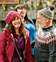 Mountain Goats. Image shows from L to R: Jane (Sian Reeves), Jules (Sharon Rooney), Jimmy Miller (Jimmy Chisholm). Copyright: BBC