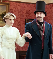 Not Going Out. Image shows from L to R: Lucy (Sally Bretton), Lee (Lee Mack). Copyright: Avalon Television / Arlo Productions