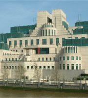 The Secret Intelligence Service building at Vauxhall Cross, London