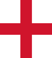 Part of an England flag