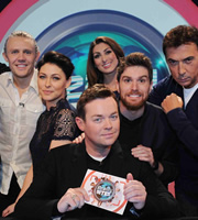 Reality Bites. Image shows from L to R: Jimmy Bullard, Emma Willis, Stephen Mulhern, Luisa Zissman, Joel Dommett, Bruno Tonioli. Copyright: Hungry Bear Media