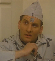 Red Dwarf. Rimmer (Chris Barrie). Copyright: Grant Naylor Productions / BBC