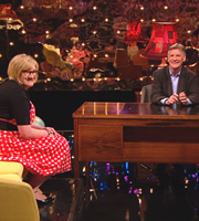 The Sarah Millican Television Programme. Image shows from L to R: Sarah Millican, Michael Palin. Copyright: So Television / Chopsy Productions