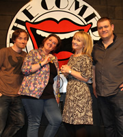 The Show What You Wrote. Image shows from L to R: Ben Crompton, Helen Moon, Fiona Clarke, Gavin Webster. Copyright: BBC