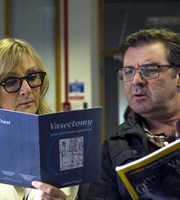 Starlings. Image shows from L to R: Jan (Lesley Sharp), Terry (Brendan Coyle). Copyright: Baby Cow Productions