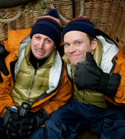 That Mitchell And Webb Look. Image shows from L to R: David Mitchell, Robert Webb. Copyright: BBC