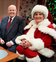 The Matt Lucas Awards. Image shows from L to R: Matt Lucas, Matt's Mum (Diana Lobatto). Copyright: John Stanley Productions / BBC