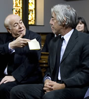 The Old Guys. Image shows from L to R: Roy (Clive Swift), Tom (Roger Lloyd Pack). Copyright: BBC