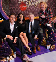 Through The Keyhole. Image shows from L to R: Jonathan Ross, Kym Marsh, Louis Walsh, Leigh Francis. Copyright: Talkback