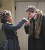 Up The Women. Image shows from L to R: Helen (Rebecca Front), Bertie Smuth (Tom Stourton). Copyright: BBC / Baby Cow Productions