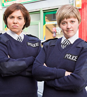 Watson & Oliver. Image shows from L to R: Ingrid Oliver, Lorna Watson. Copyright: BBC / Popper Pictures