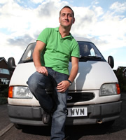 White Van Man. Ollie (Will Mellor). Copyright: ITV Studios