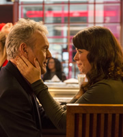 You, Me & Them. Image shows from L to R: Ed Walker (Anthony Head), Lauren Grey (Eve Myles). Copyright: Hat Trick Productions