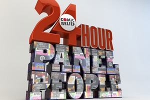 24 Hour Panel People. Copyright: BBC / Comic Relief