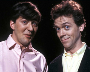 A Bit Of Fry & Laurie. Image shows from L to R: Stephen Fry, Hugh Laurie. Copyright: BBC