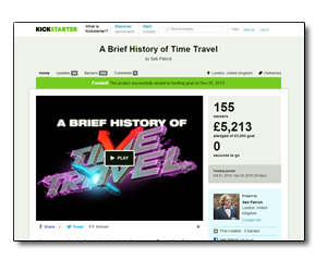 A Brief History Of Time Travel on Kickstarter