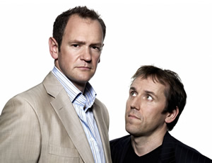 The Armstrong & Miller Show. Image shows from L to R: Alexander Armstrong, Ben Miller. Copyright: Hat Trick Productions / Toff Media