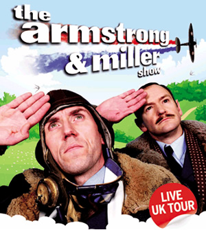 The Armstrong and Miller Tour. Image shows from L to R: Ben Miller, Alexander Armstrong. Copyright: Mick Perrin