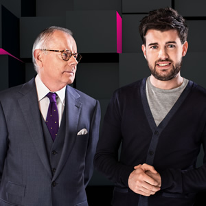 Backchat. Image shows from L to R: Michael Whitehall, Jack Whitehall. Copyright: Tiger Aspect Productions