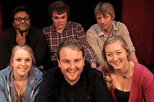 BBC New Comedy Award. Image shows from L to R: Sunil Patel, Hayley Ellis, Liam Pickford, Peter Otway, Tommy Rowson, Steph Peart. Copyright: BBC BBC New Comedy Award. Image shows from L to R: Sunil Patel, Hayley Ellis, Liam Pickford, Peter Otway, Tommy Rowson, Steph Peart. Copyright: BBC