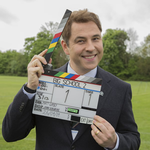 Big School. Mr Church (David Walliams). Copyright: BBC / King Bert Productions