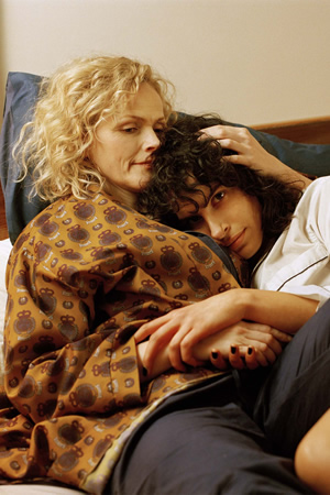 The Bisexual. Image shows from L to R: Sadie (Maxine Peake), Leila (Desiree Akhavan)