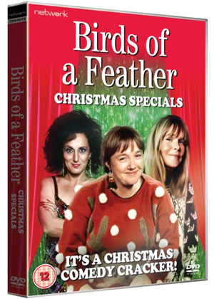 Birds Of A Feather. Image shows from L to R: Dorien Green (Lesley Joseph), Sharon Theodopolopodous (Pauline Quirke), Tracey Stubbs (Linda Robson). Copyright: Alomo Productions / Retort