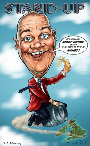 Al Murray, the Pub Landlord caricature