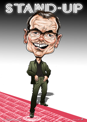 Sean Lock caricature