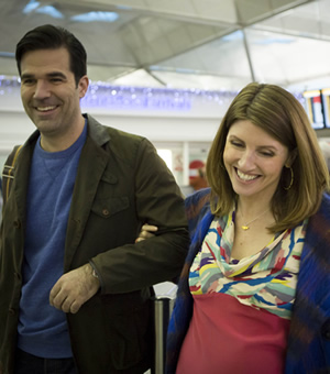 Catastrophe. Image shows from L to R: Rob (Rob Delaney), Sharon (Sharon Horgan). Copyright: Avalon Television