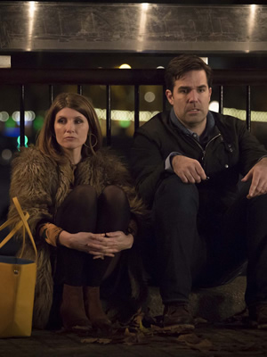 Catastrophe. Image shows from L to R: Sharon (Sharon Horgan), Rob (Rob Delaney). Copyright: Avalon Television