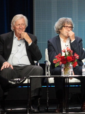 Image shows from L to R: Dick Clement, Ian La Frenais