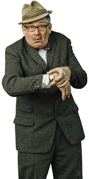 Count Arthur Strong. Count Arthur Strong (Steve Delaney). Copyright: Retort / Komedia Entertainment