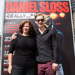 Image shows from L to R: Catherine King, Daniel Sloss