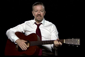 Learn Guitar With David Brent. Ricky Gervais