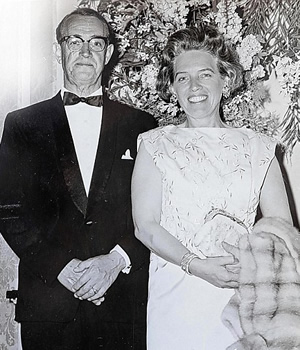 Donald Sinclair and his wife Beatrice