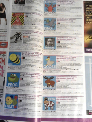 Gareth Morinan's listings in the Fringe guide