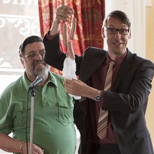 Great Night Out. Image shows from L to R: Warren (Ricky Tomlinson), Glyn (Craig Parkinson). Copyright: Hat Trick Productions / Busby Productions