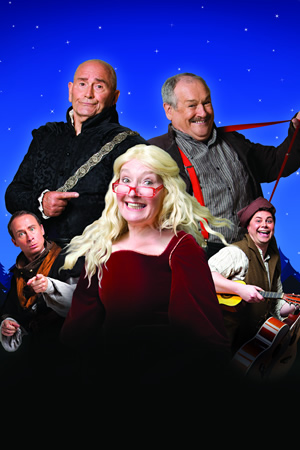 Ha Ha Hood! And The Prince of Leaves. Image shows from L to R: Ben Langley, Tommy Cannon, Su Pollard, Bobby Ball, Andy Pickering