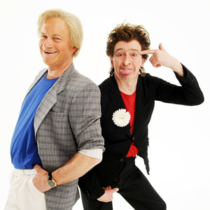 Harry & Paul. Image shows from L to R: Harry Enfield, Paul Whitehouse. Copyright: Tiger Aspect Productions