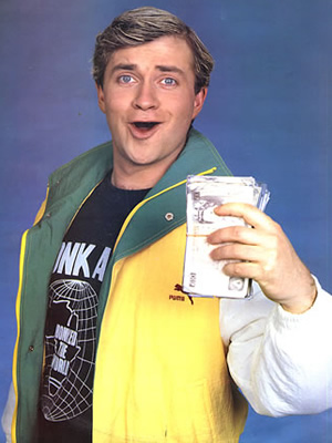 Loadsamoney. Harry Enfield. Copyright: London Weekend Television / Channel 4 Television Corporation