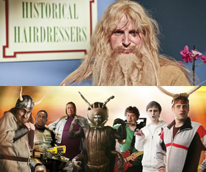 Horrible Histories (Top); Sorry I've Got No Head (Bottom)