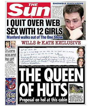 Jason Manford: I quit over web sex with 12 girls. Sun Headline