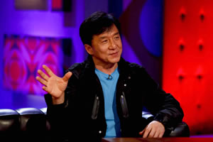 Friday Night With Jonathan Ross. Jackie Chan. Copyright: Hot Sauce