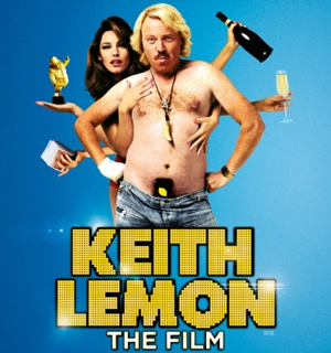 Keith Lemon: The Film. Image shows from L to R: Kelly Brook, Keith Lemon (Leigh Francis). Copyright: Generator Entertainment