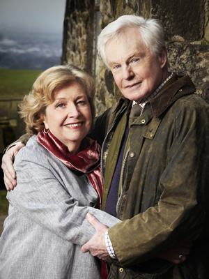 Last Tango In Halifax. Image shows from L to R: Celia (Anne Reid), Alan (Derek Jacobi). Copyright: Red Production Company